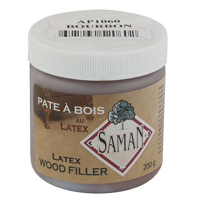 Saman Latex Wood Filler - Bourbon - Fast Drying - Wax and Silicone Free ...