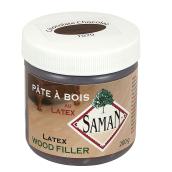 Saman Latex Wood Filler - Chocolate - Fast Drying - Wax and Silicone Free - 200g