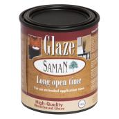 Saman Water-Based Glaze - Clear Gloss - Non-Sticky - 946-ml
