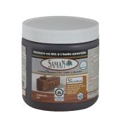 Teinture en gel à l'huile naturelle pour intérieur de Saman, à base d'huile, cèdre, acajou foncé, COV, 472 ml