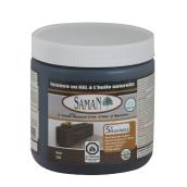 Teinture en gel à l'huile naturelle pour intérieur de Saman, à base d'huile, noir, faible COV, 472 ml