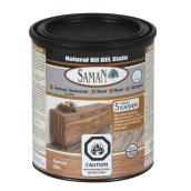 SamaN Natural Oil Gel Stain - Odourless - Natural - 946 mL