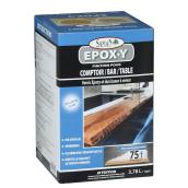 Saman Epox-Y Vernish for Counter Clear Gloss Finish 3.78 L (1 gal.)