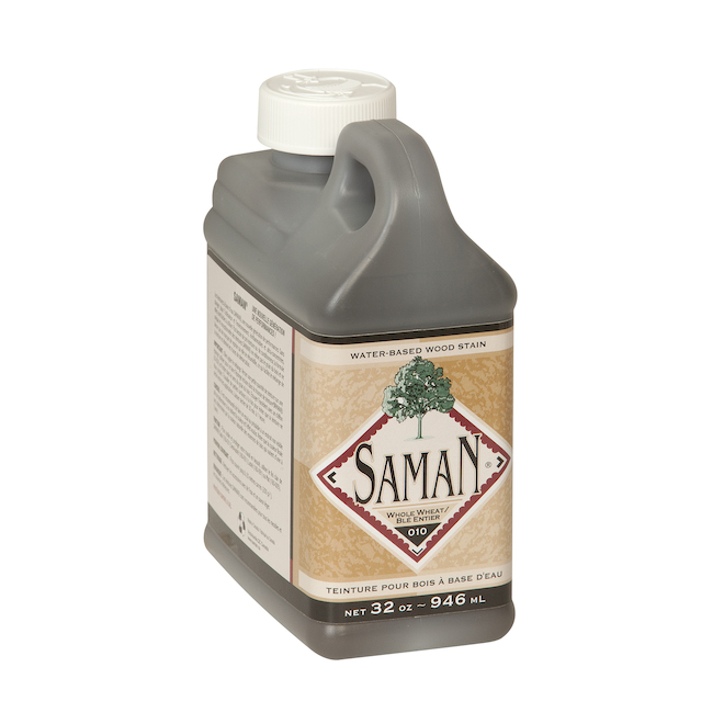 Saman Interior Stain Water Base 010-Whole Wheat 946 ml