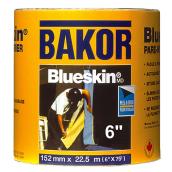 Membrane pare-intempéries pour toiture Blueskin de Bakor, asphalte caoutchouté, 6 pi l. x 75 pi L., 1 rouleau