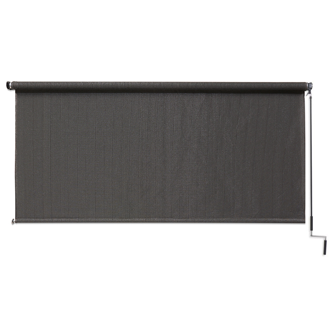 Store à manivelle Coolaroo montecito filtrant la lumière sans cordon intérieur/extérieur 96 po x 72 po