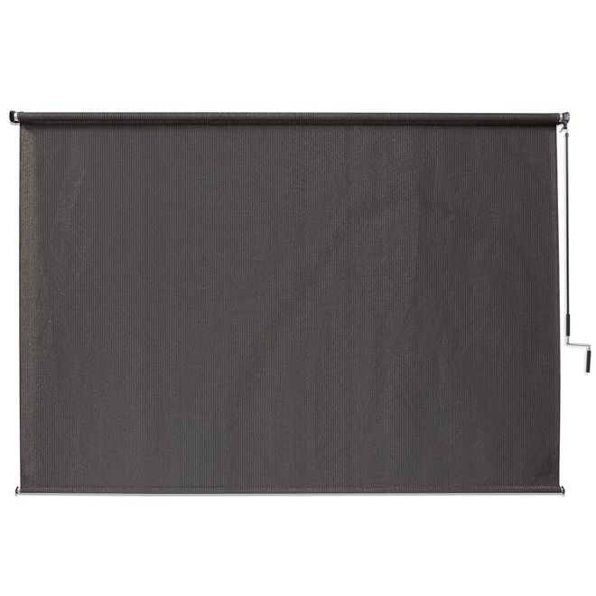 Store à manivelle Coolaroo montecito filtrant la lumière sans cordon intérieur/extérieur 96 po x 120 po