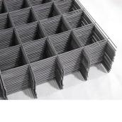 Duchesne Concrete Construction Wire Mesh Sheet - 6 Gauge Steel - 6-in x 6-in Opening Size - 4-ft W x 8-ft L