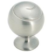 Metal Satin Nickel Finish Knob