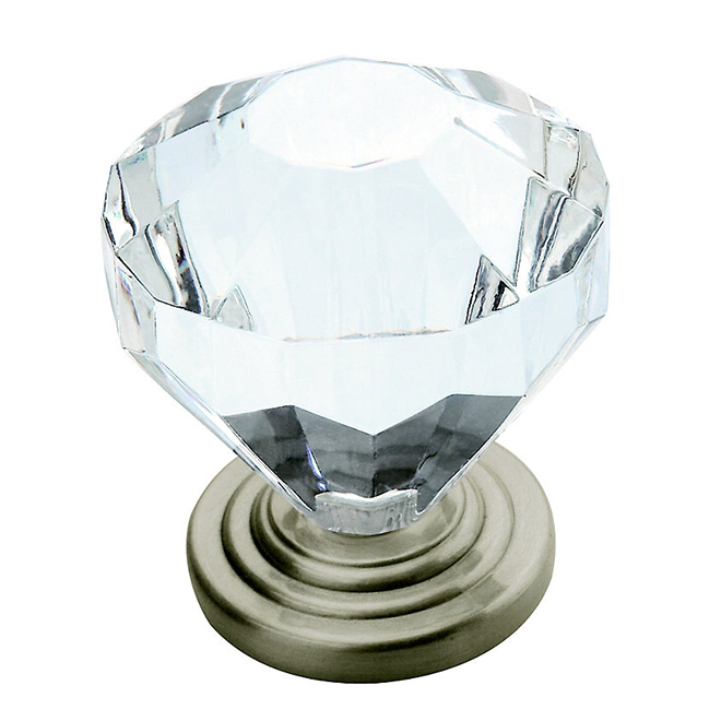 AMEROCK Bouton d'armoire en zinc Nickel 14303G10 RONA