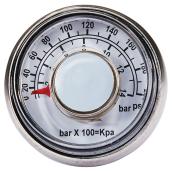 Manomètre pour compresseur d'air 1/8 po NPT, 0 à 200 lb/po.ca.