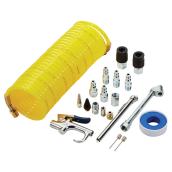 Ensemble d'accessoires pneumatiques, 20 pièces