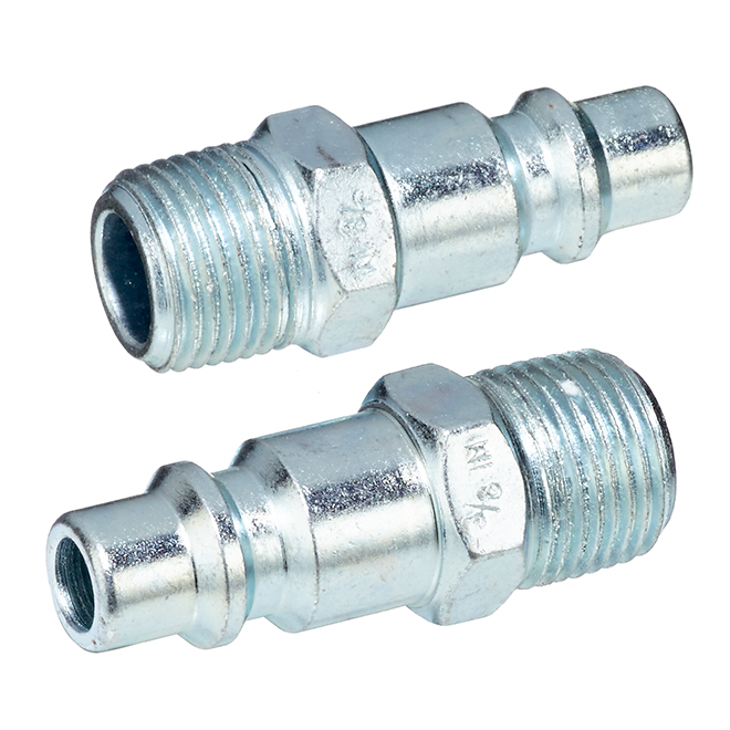 Campbell Hausfeld Industrial Plugs - 3/8-in Male NPT - Pack of 2