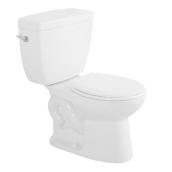Round Front 2-Piece Toilet, Minuet, 6 L, White