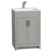 Meuble-lavabo pour buanderie, Axbridge, 2 portes, 24