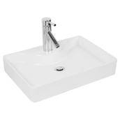 Vessel Sink - Attessa - Fireclay - White