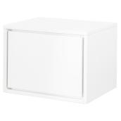 Cabinet with Wheels - Carlington - 1 Drawer - 20" - Gloss White