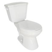 Round Front 2-Piece Toilet - Arlette - 6 L - White