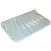 MacCourt Low Profile Clear Plastic Window Well Cover - 44 x 38-in