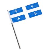 Drapeau national du Québec, 5 po x 10 po