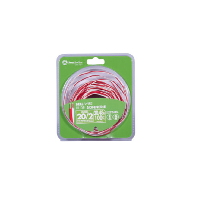 Southwire 100-ft Copper 20/2 Electrical Wire
