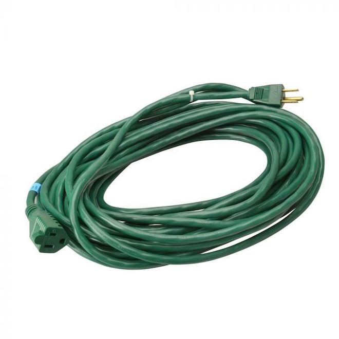 Southwire 40-ft 16/3 SJTW Outdoor Extension Cord - Green 64825601