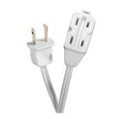 Woods Indoor Extension Cord - White - 9-ft - 16/2