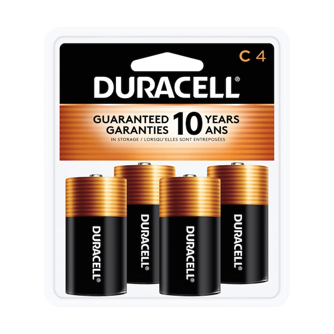 Pack of 4 "C" Batteries