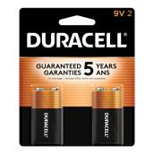Pack of 2 9V Batteries