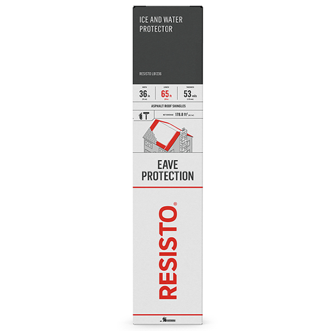 Resisto 3-ft x 65-ft Elastomeric Bitumen Self-Adhesive Roofing Underlay