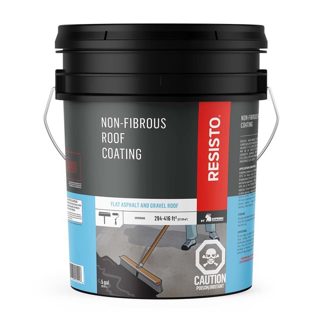 Non-Fibrous Roof Coating - 18.9 L