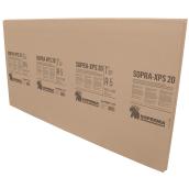 Soprema Sopra-XPS 20 R5 8-ft x 4-ft x 1-in Water-Resistant Extruded Polystyrene Insulation Panel