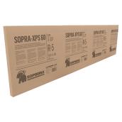 Soprema Sopra-XPS 60 Rigid Insulation Panel - Extruded Polystyrene - 8-ft x 2-ft x 1-in - R5