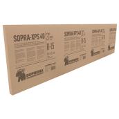 Soprema Sopra-XPS 40 R15 8-ft x 2-ft x 3-in Water-Resistant Extruded Polystyrene Insulation Panel