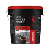 Enduit scellant pour asphalte Resisto émulsion de bitume 4 ans, 17 L