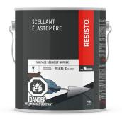 Scellant élastomère noir pour surface sèche et humide RESISTO, 4 kg