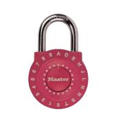Padlock with Letters/Numbers - Metal - Assorted Colors