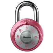 Master Lock Padlock - Metal - Pink