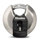 Cadenas à disque Master Lock Magnum 3 po acier inoxydable non ajustable