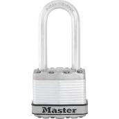 Master Lock Magnum M1BLCKADLHHC - 1-Pack - Solid Steel - Keyed Padlock