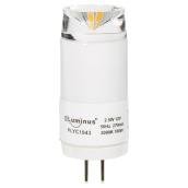 Ampoule DEL G4 2,5 W, intensité non réglable, blanc brillant