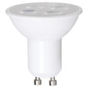 Ampoule DEL GU10 4,5 W, intensité variable, blanc brillant
