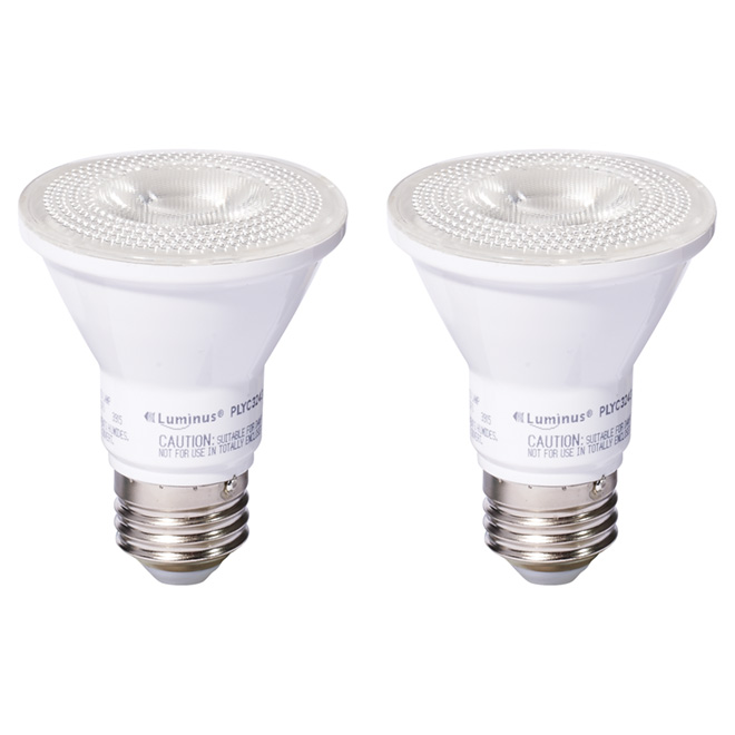 Ampoule à DEL PAR 38 faisceau étroit 120W réglable 3000K blanc brillant par  Luminus, paquet de 6 PLYC4533-CS