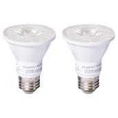 7W LED Dimmable PAR20 Bulb - Bright White - Pack of 2