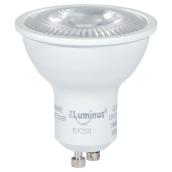 Ampoule DEL GU10 6,5 W, intensité variable, blanc brillant