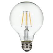 Filament LED bulb - 4.5W/G25 - Warm White