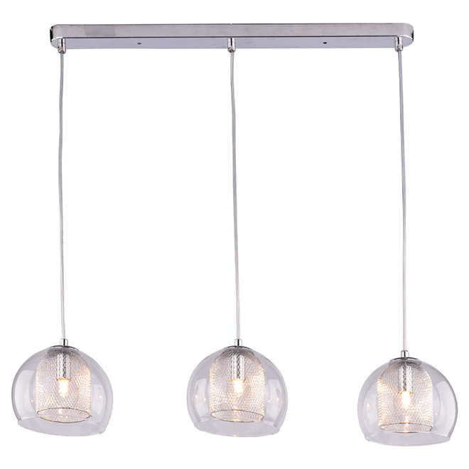Opus Dimmable Pendant Light 3 Lights Phoenix Chrome Aop021c Rona