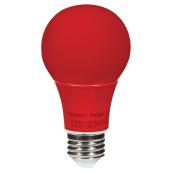 Ampoule DEL A19 6 W, intensité non-variable, rouge