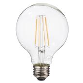 Ampoule DEL G25 7,5 W, intensité variable, blanc chaud