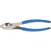 Channellock Slip Joint Pliers - Serrated Jaw - High Carbon Steel - 8-in L